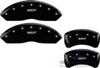 Caliper Covers - Glossy Black w/ MGP Logo - Front & Rear